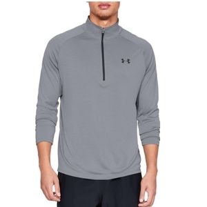 LAST TWO! New Under Armour 1/2 Zip Long Sleeve Top